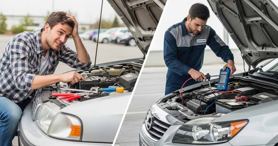 Professional vs DIY Battery Replacement: The Smart Choice After Long-Term Parking in Dubai