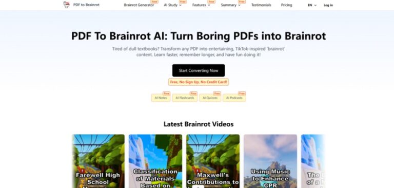 Pdf to Brainrot