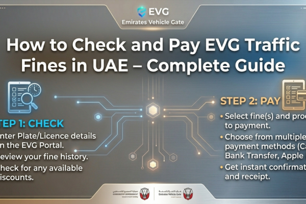 How to Check and Pay EVG Traffic Fines in UAE – Complete Guide
